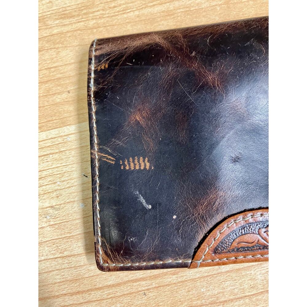 Ariat Brown Rodeo Wallet. - Picture 7 of 8